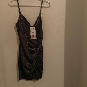 Honey and Rosie Hoco Dress | Gunmetal